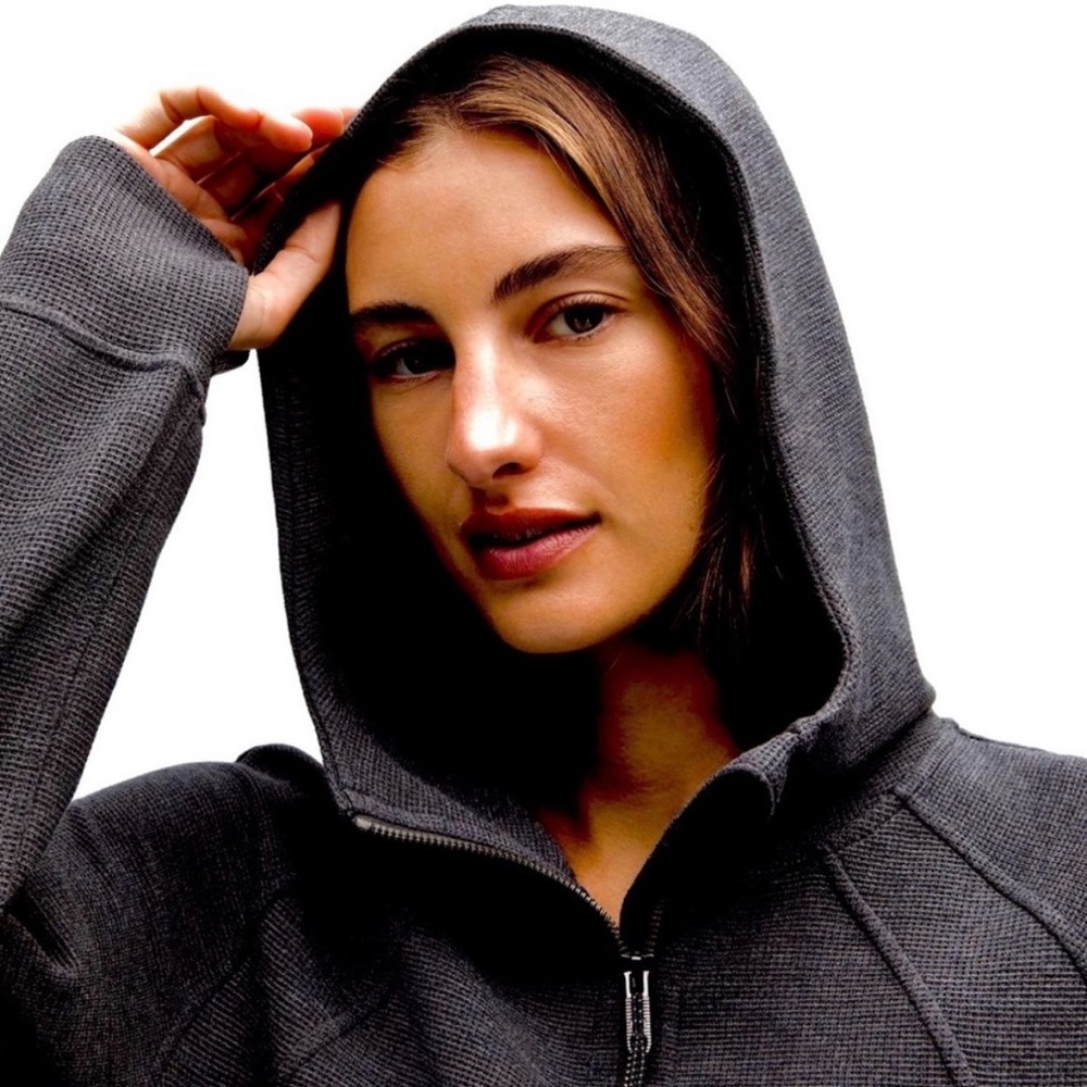 Lululemon Scuba Oversized Full-Zip Waffle Hoodie